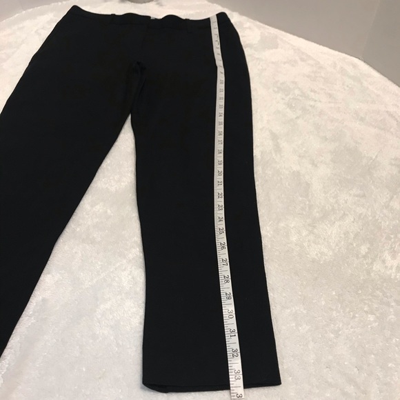 Gap slim cropped two way stretch black pants size 4R - Picture 8 of 11